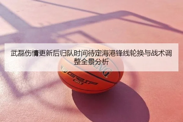 武磊伤情更新后归队时间待定海港锋线轮换与战术调整全景分析